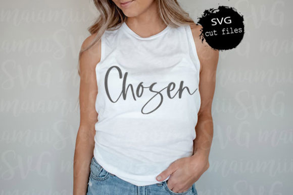 Christian SVG Designs Featuring Chosen Themes and Bible Verses