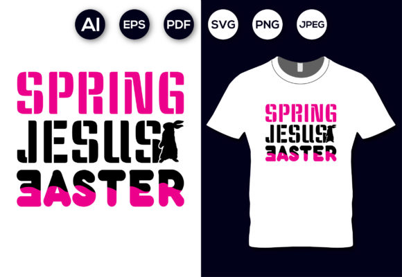 Designing a Spring Jesus Easter T-Shirt That Connects