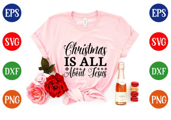 Designing with Christmas is All About Jesus SVG