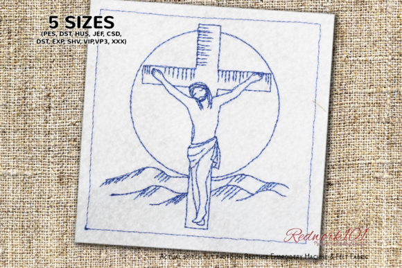Evaluating the Jesus on Cross Redwork Design for Your Next Project