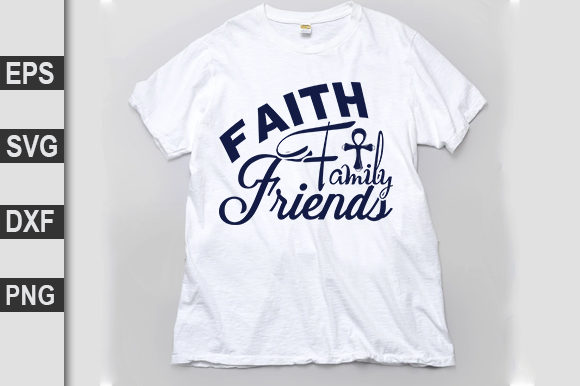 Faith Family in Christian SVG Design