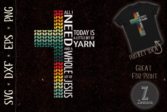 Need Little of Yarn, Whole Lot of Jesus