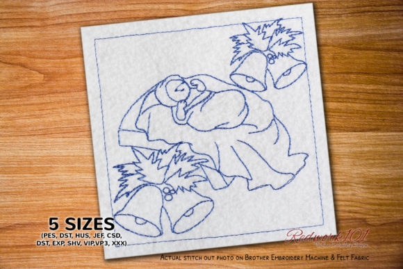 The Art and Impact of the Baby Jesus in a Manger Glowing Redwork Embroidery